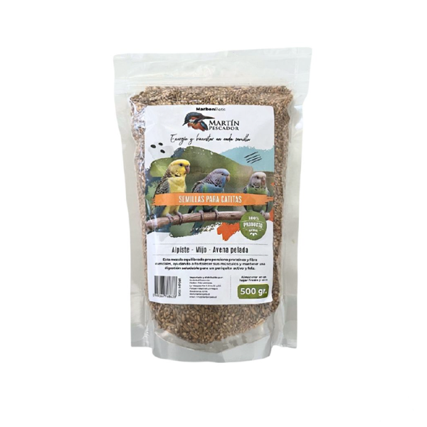 Alimento para diamantes mix semillas 500 gr