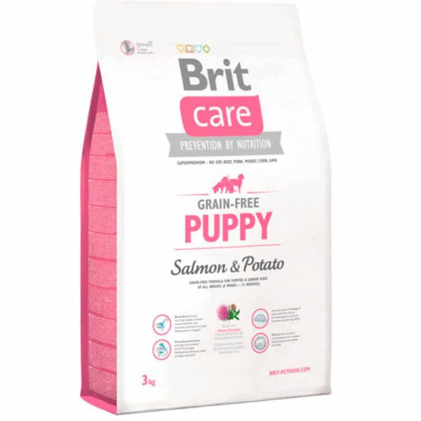 Brit care puppy salmon 3 kg