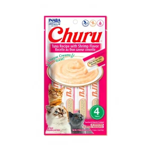 Churu cat tuna shrimp 4 tubes