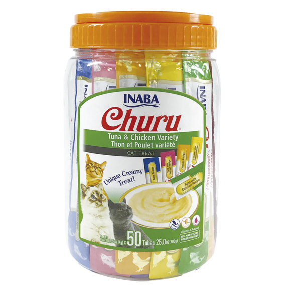 Churu cat vari tuna chicken x 50 tubes