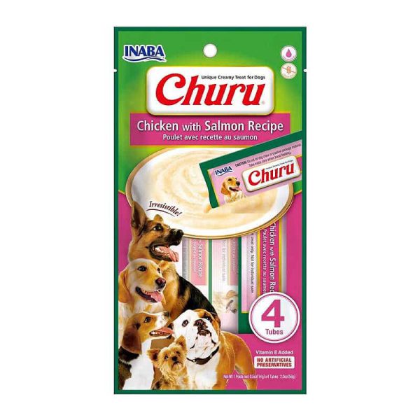Churu - Dog Receta De Pollo Con Salmón