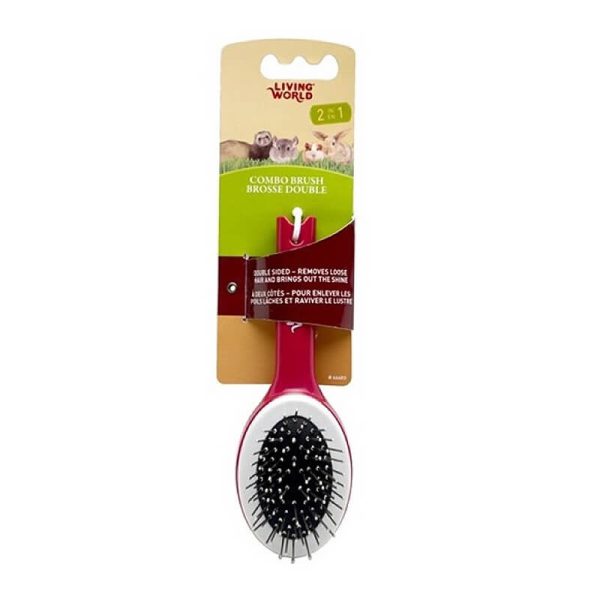Living World - Cepillo Doble, Cerdas y Pins