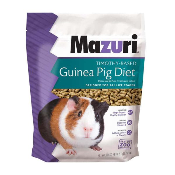 Mazuri guinea pig timothy diet 1kg